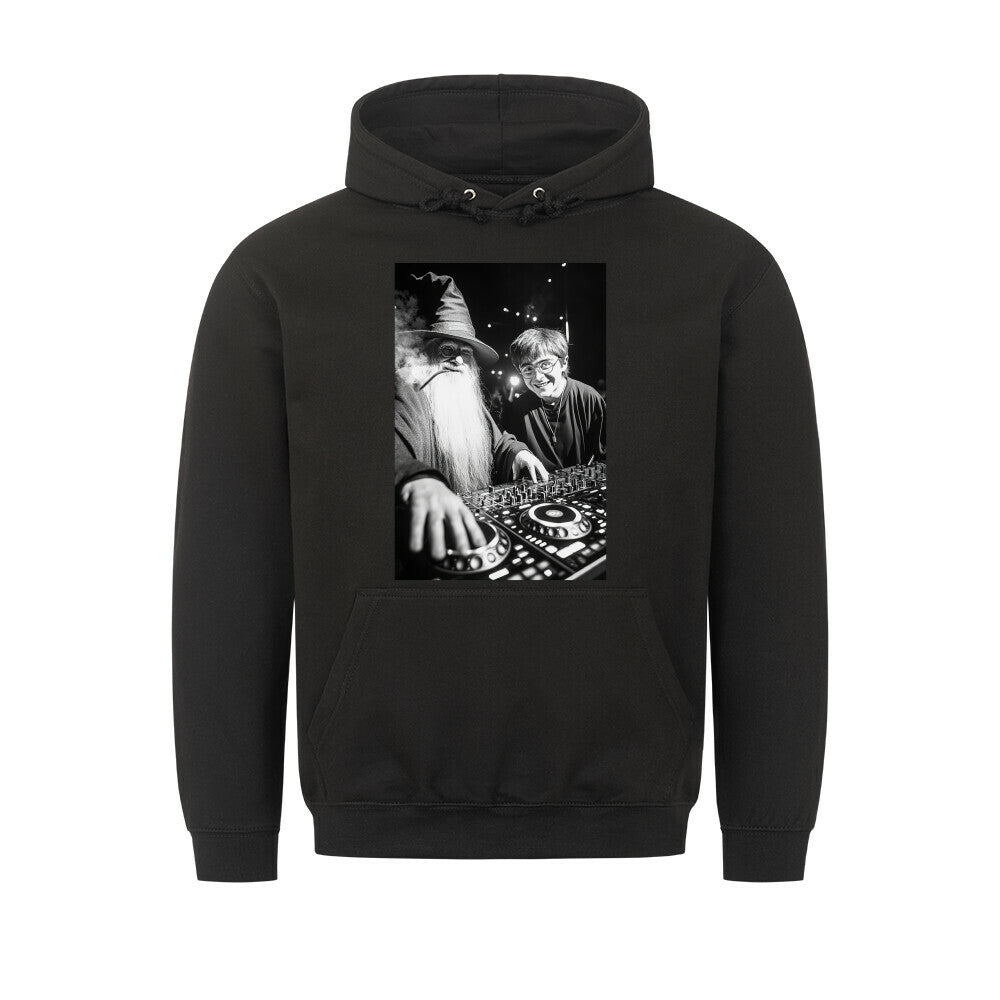 Hoodie Wizard DJ Music Maker Cooler Zauberer Musik Maker