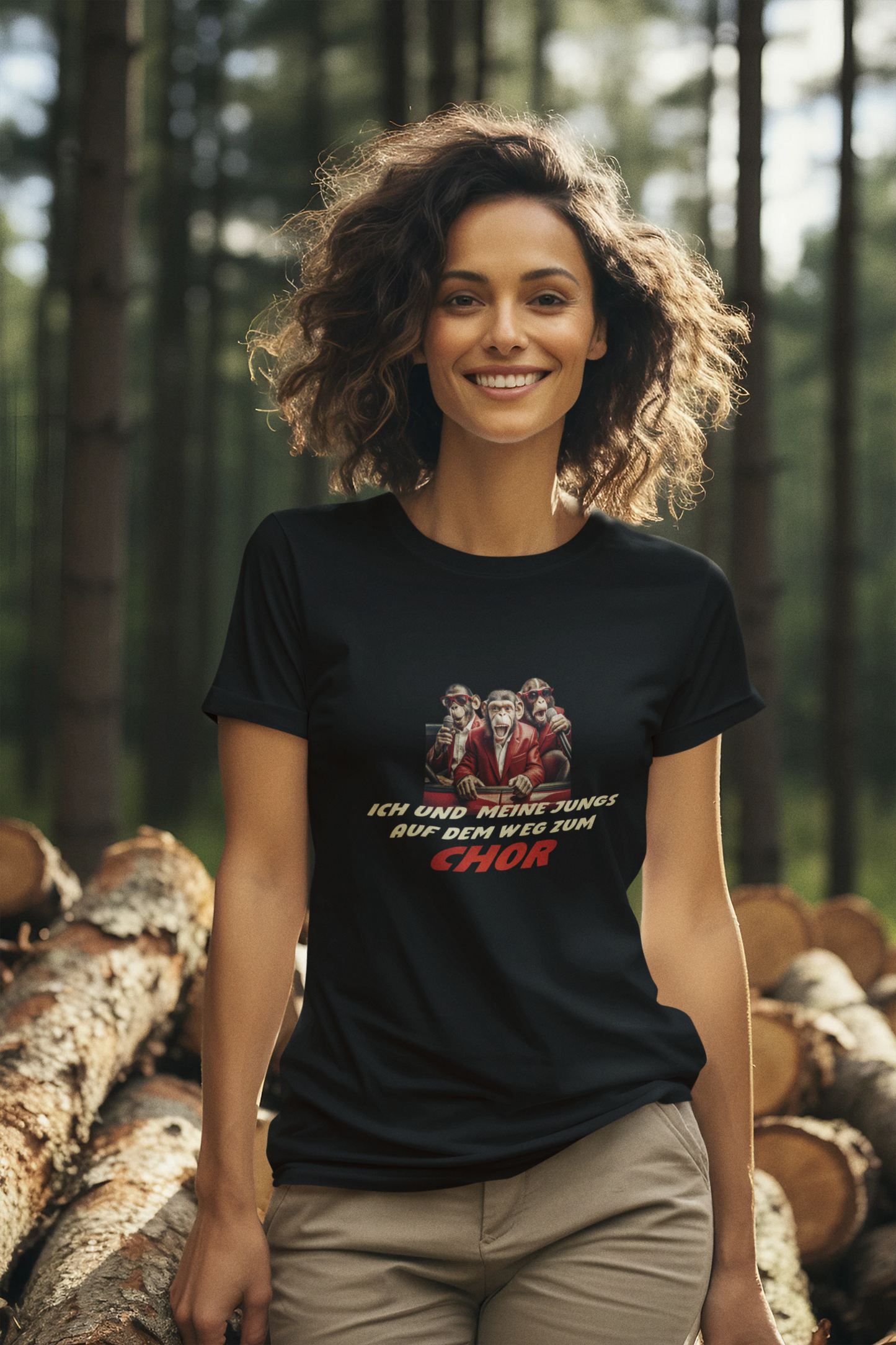 Damen T-Shirt Chor