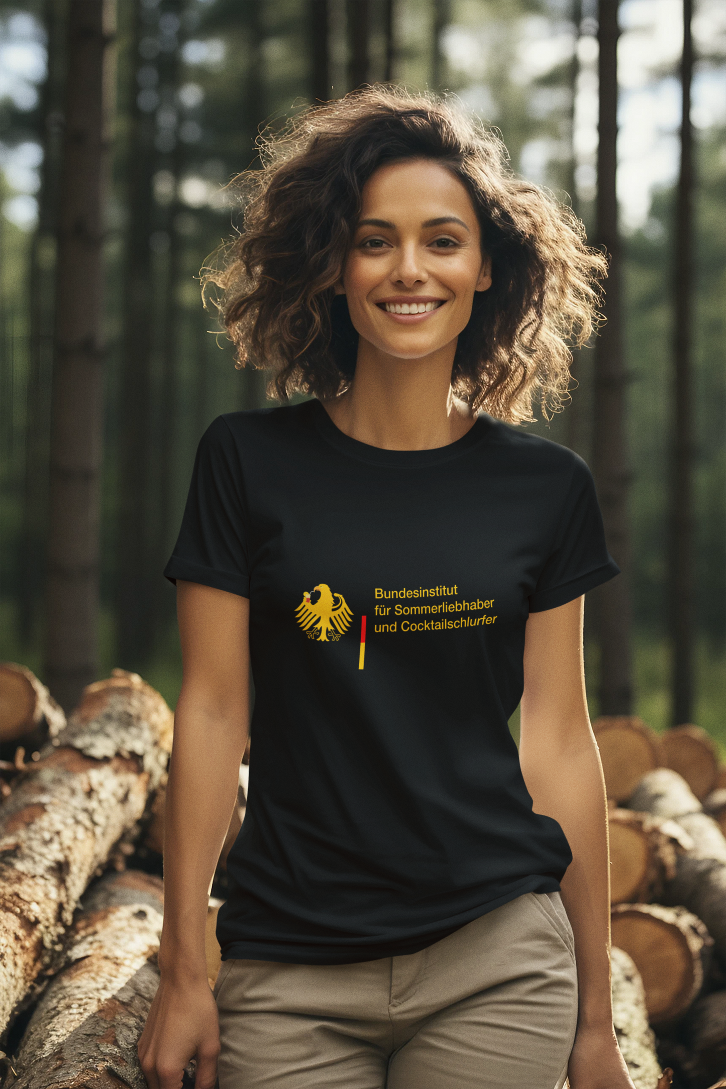 Damen T-Shirt Bundesinstitut für Sommerliebhaber