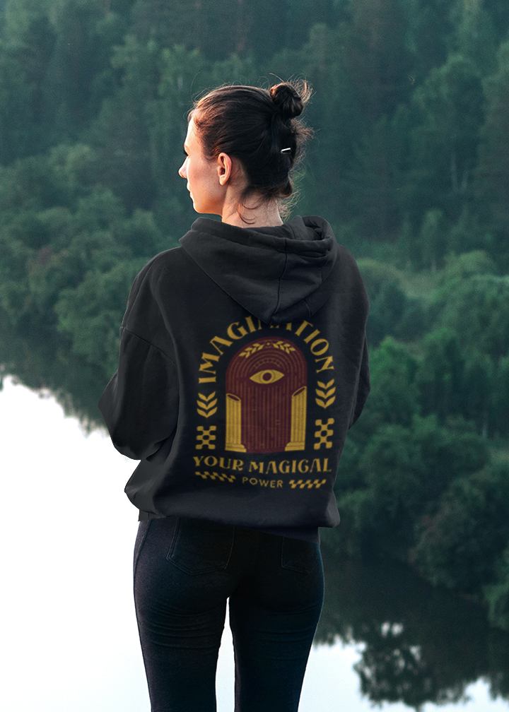 Hoodie Imagination your Magical Backprint