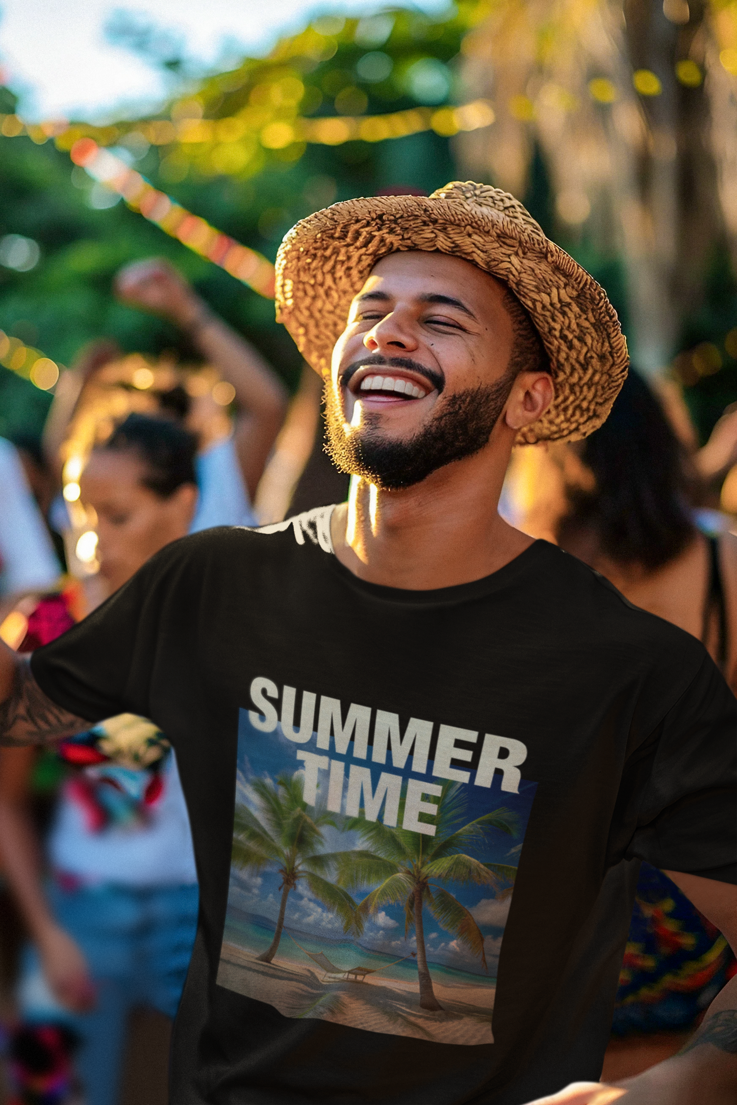 Summer Time_Basic Shirt Unisex