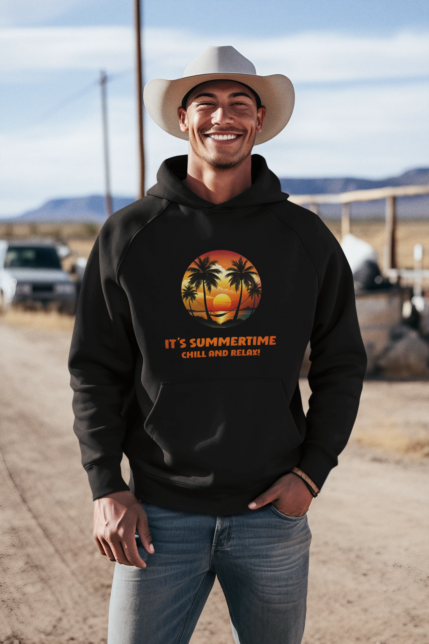 Hoodie Summertime Chill