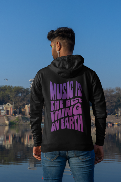 Best Thing on Earth_Backprint_Classic Hoodie - Mit Taschendruck