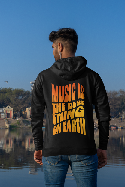 Best Thing on Earth_Backprint_Classic Hoodie - Mit Taschendruck