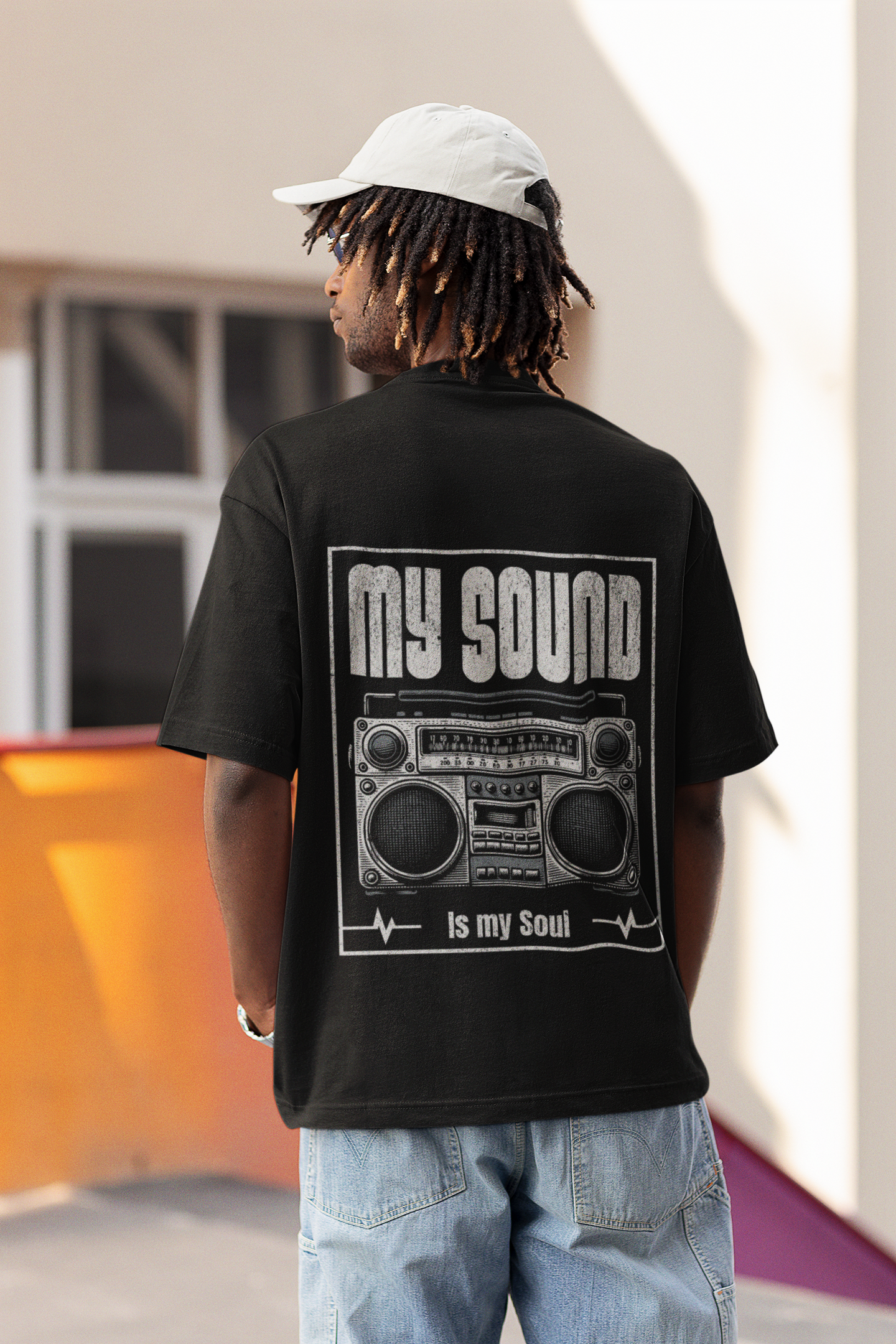 My Sound is my Soul_Backprint_Basic Shirt Unisex