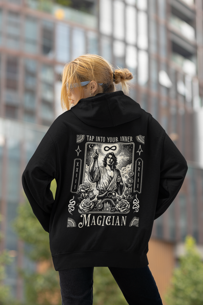 Magician Backprint_Classic Hoodie - Mit Taschendruck