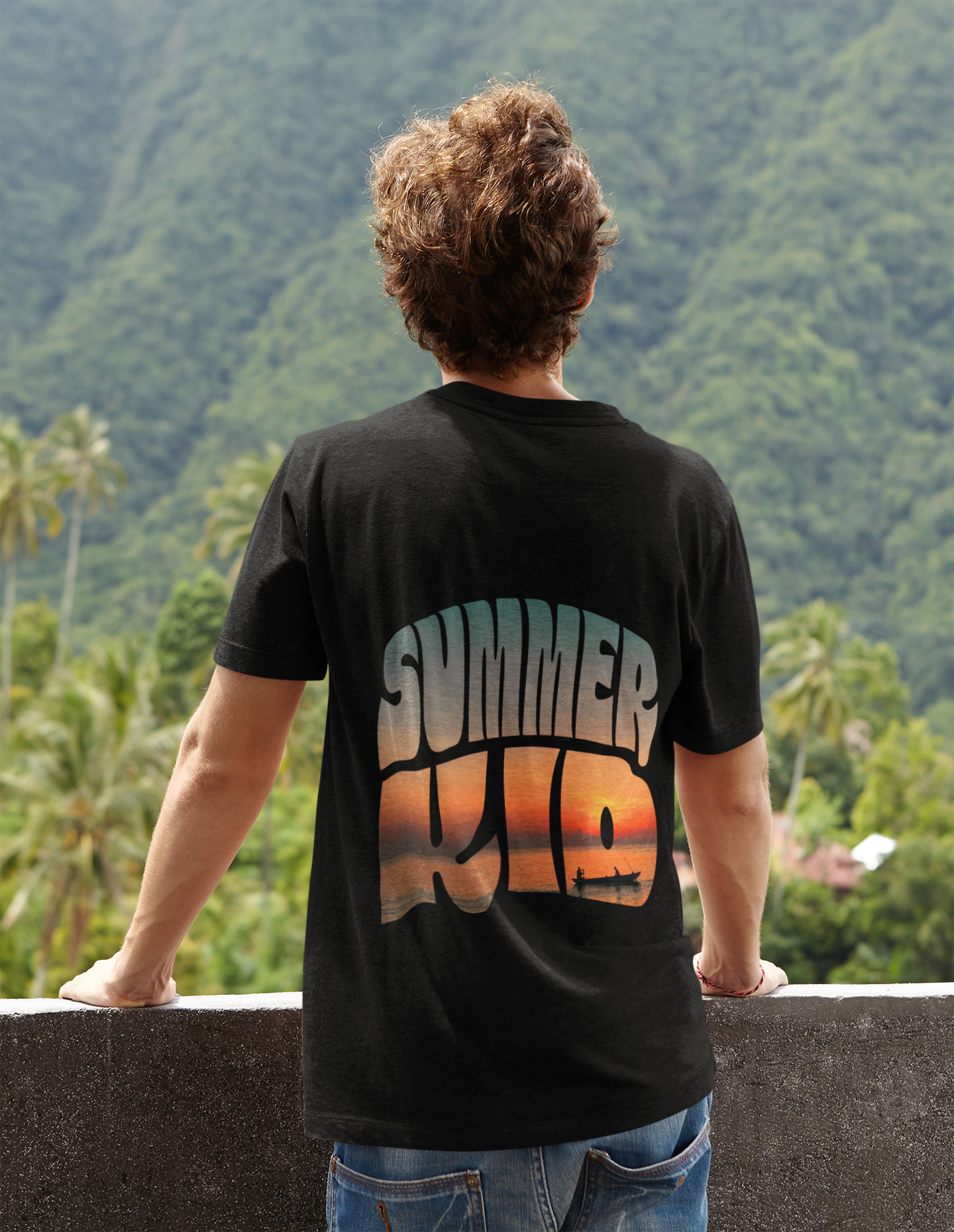 Summerkid_Backprint_Basic Shirt Unisex