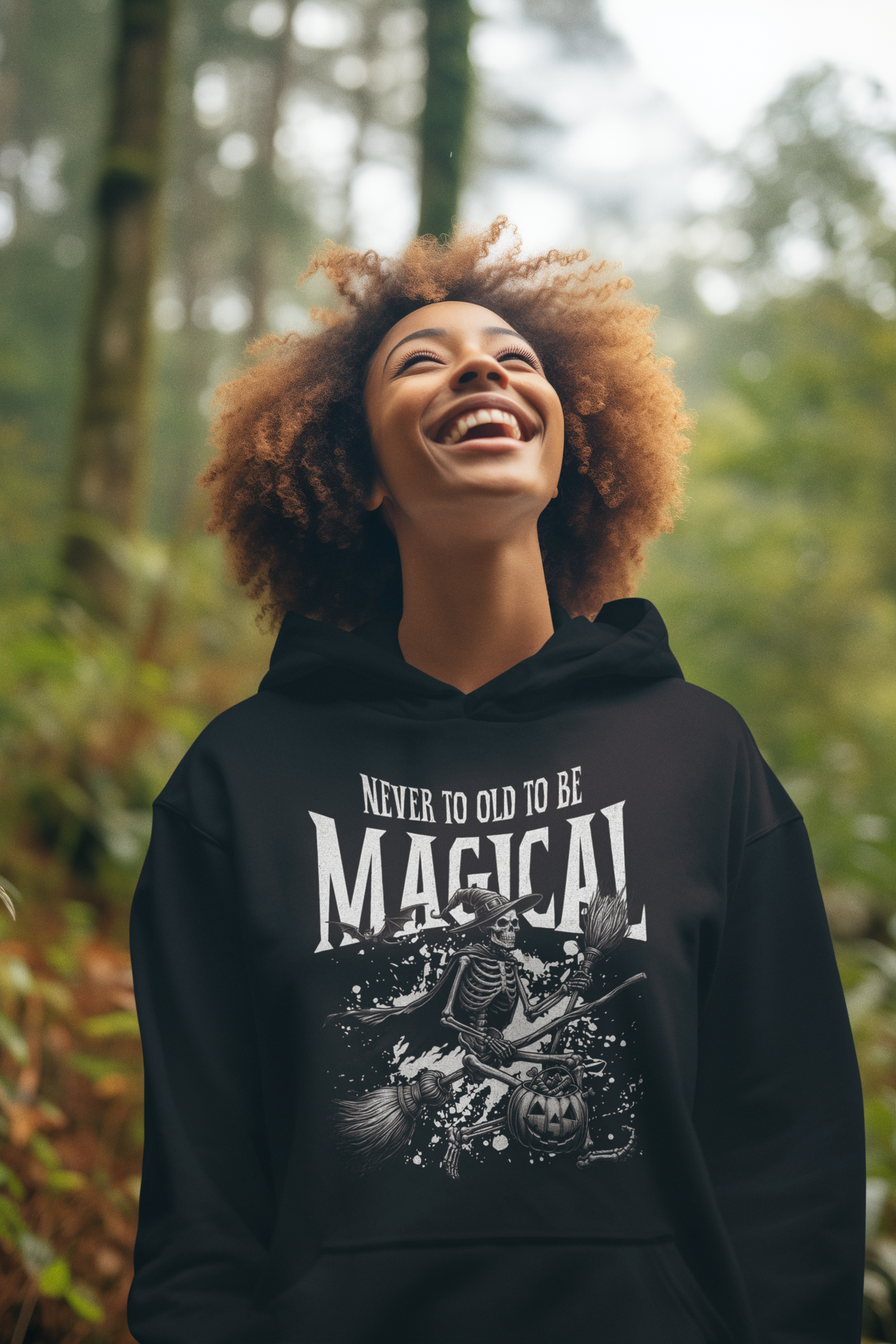 Never to old to be Magical_Classic Hoodie - Mit Taschendruck