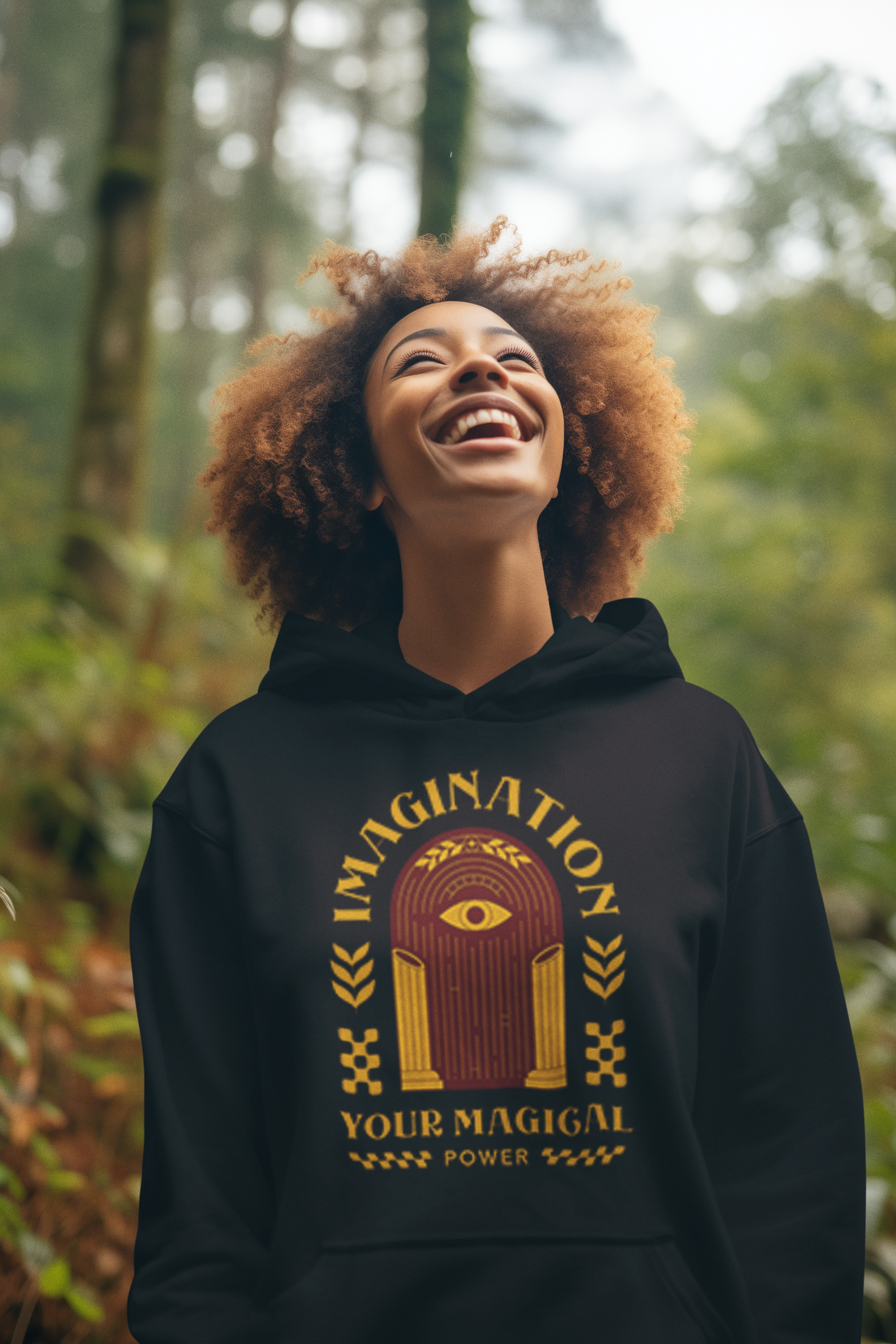 Imagination your Magical_Classic Hoodie - Mit Taschendruck