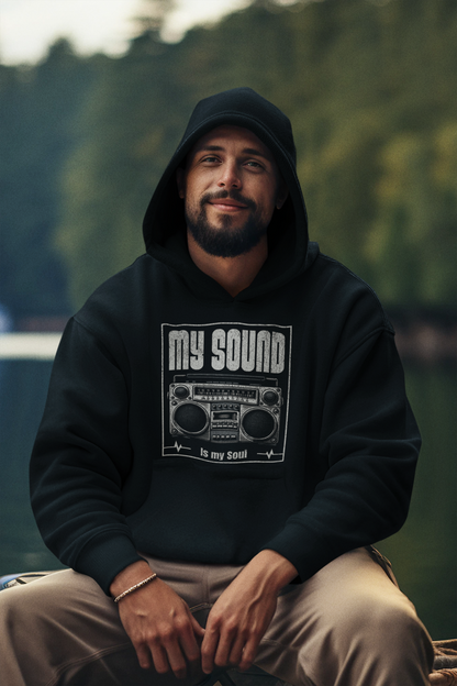 My Sound is my Soul_Classic Hoodie - Mit Taschendruck