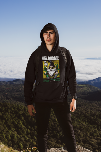 Mr. Gnome_Classic Hoodie - Mit Taschendruck